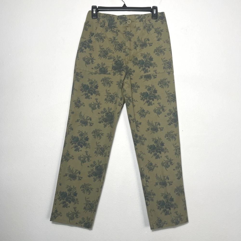 Sundance women’s pants floral print casual business cotton size‎